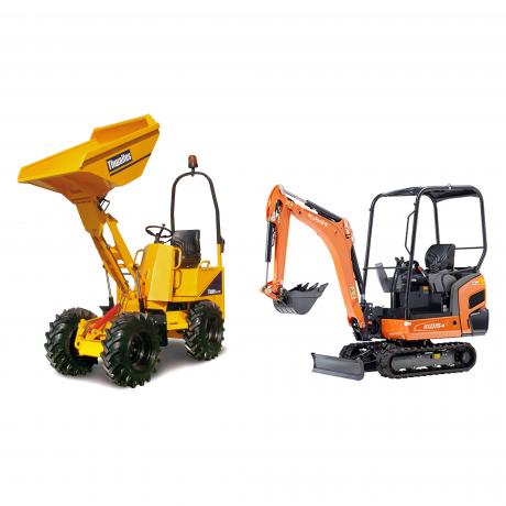15t Digger and dumper